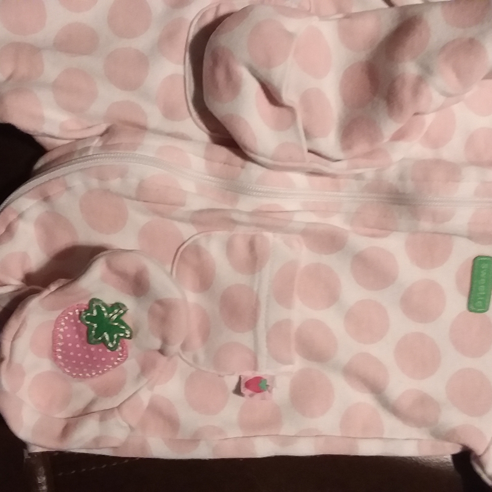 Two zip up footie PJ's
